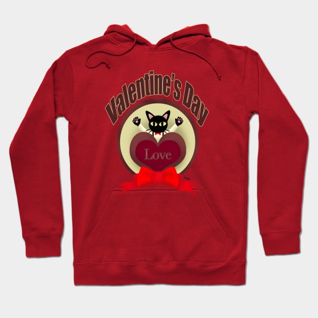 Valentine's Day Hoodie by BATKEI